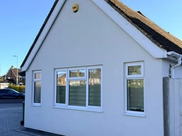 Render cleaning result, gable end